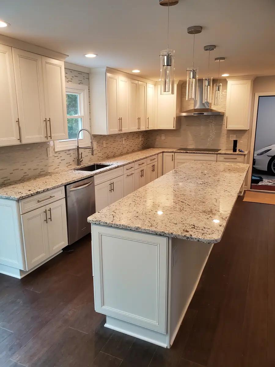 Kitchen island and cabinetry remodel